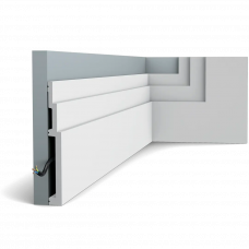 Плинтус Orac Decor SX181 High Line Дюрополимер 2000*200*22 мм