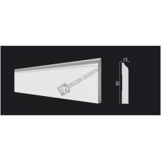 Плинтус Decor Dizayn DD47 Полистирол 2000*82*13 мм